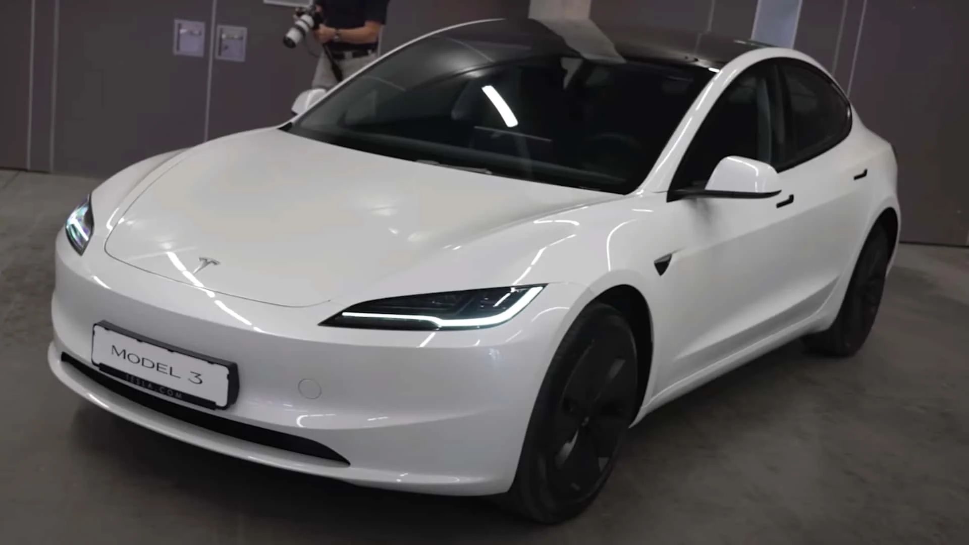 Адаптація та переробка фар Tesla Model 3 Highland 5YJ3, рест. США на Євро